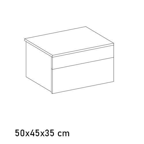 03.85 Enea: 2 Drawer