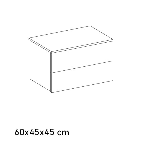 03.87 Enea: 2 Drawer