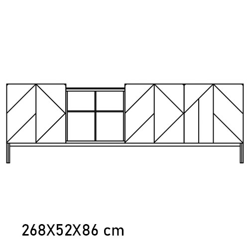 15.74ld Pica: 3 Door Decorated, Open Space Left