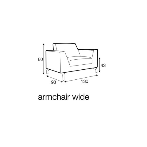 Armchair Wide