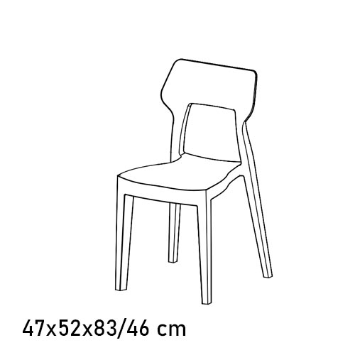 Chair in Polycarbonate (04.87)