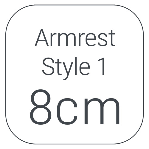 Armrest Style 1: 8cm