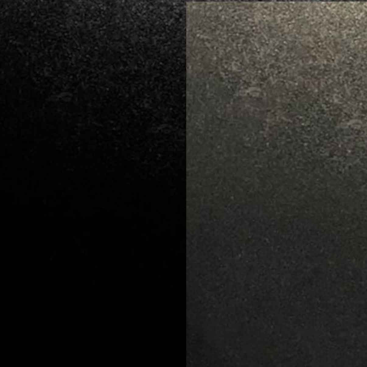 Bicolor (glossy black – natural silver)