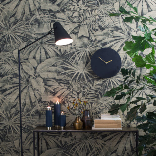 Black Matt with Gold Accents