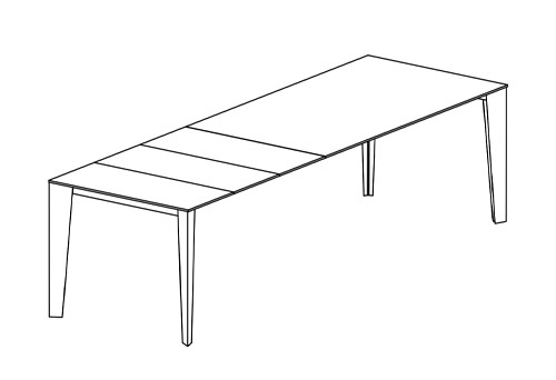 XXL Rectangular 3 Extensions