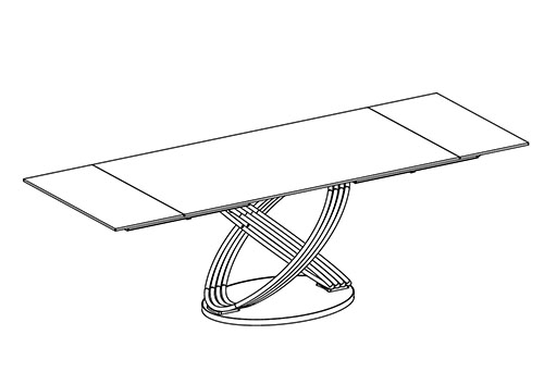 Rectangular W/Extensions