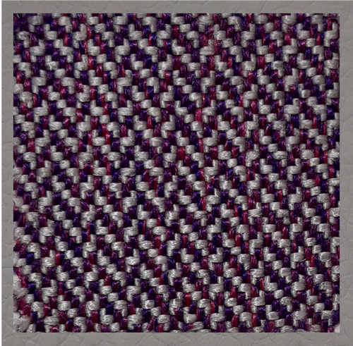 TLU07 Violet grey light grey piping