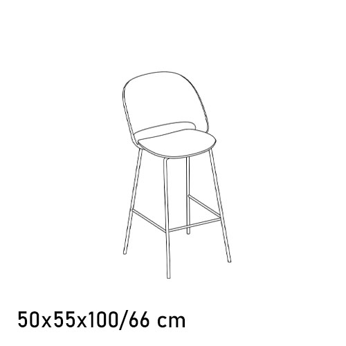Polo Low Metal Frame Upholster 34.69R