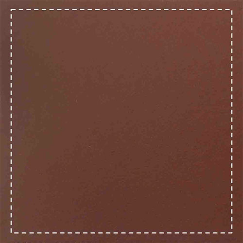 Bordeaux off-white stitching