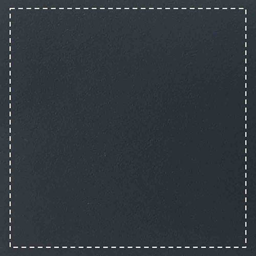 Indigo blue off-white stitching