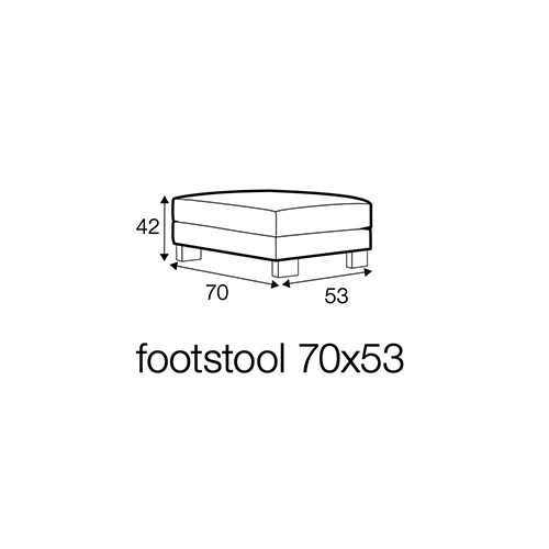 Footstool 70×53