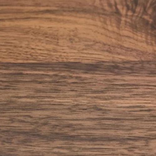 Walnut veneer with solid edge (thick. 5 cm-shaped edge)