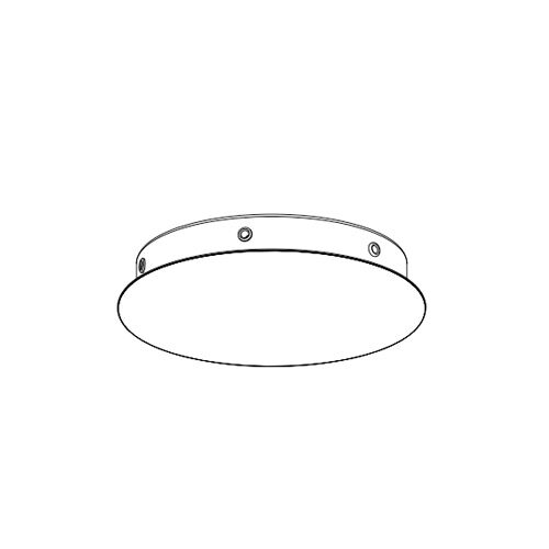 Ceiling rose (Ø25×5 cm)