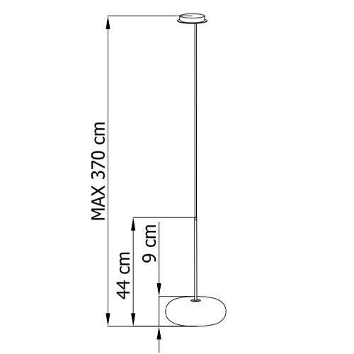 1 Pendant Lamp (Ø23X44 cm)
